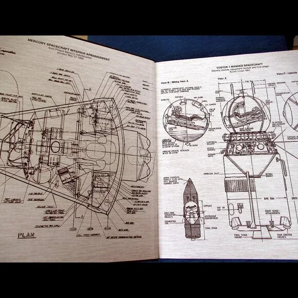 Book - Spaceships: An Illustrated History of the Real & the Imagined, Ron Miller - Picture 14 of 16